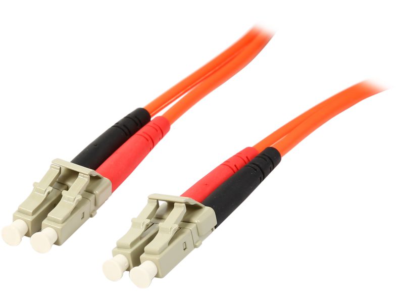 Fiber Optic Cable LC-LC 9/125 Duplex Single-Mode Fiber Cable Yellow 5 meters