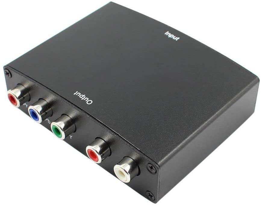 4K HDMI to YPbPr Converter HD Video Converter HDMI to 5 RCA RGB Component YPbPr Video R/L Audio Converter Adapter