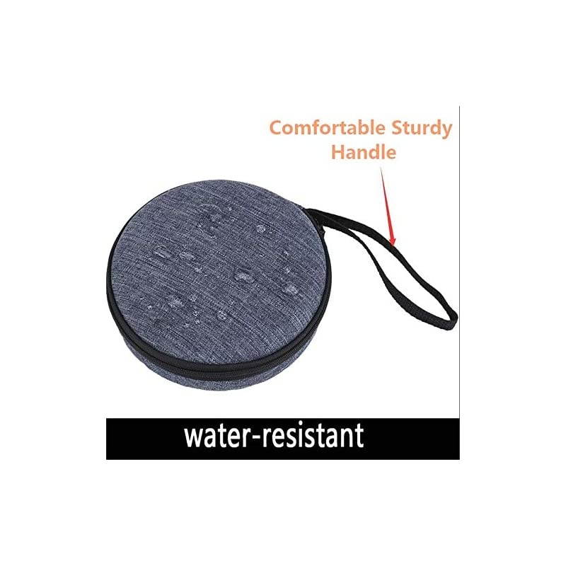 CD Player Case/Bag/Box Hard Carrying Travel Storage Case Compatible for HOTT CD Player 511/611/711/611T Personal Compact Disc Player, CDs, Headphone, USB Cable and AUX Cable