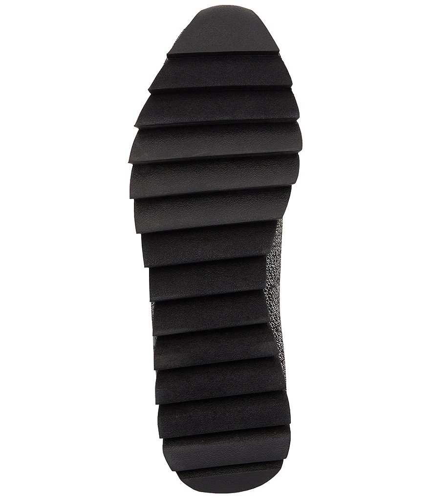 DKNY Azer Slip-On Logo Side Platform Wedge Sneakers