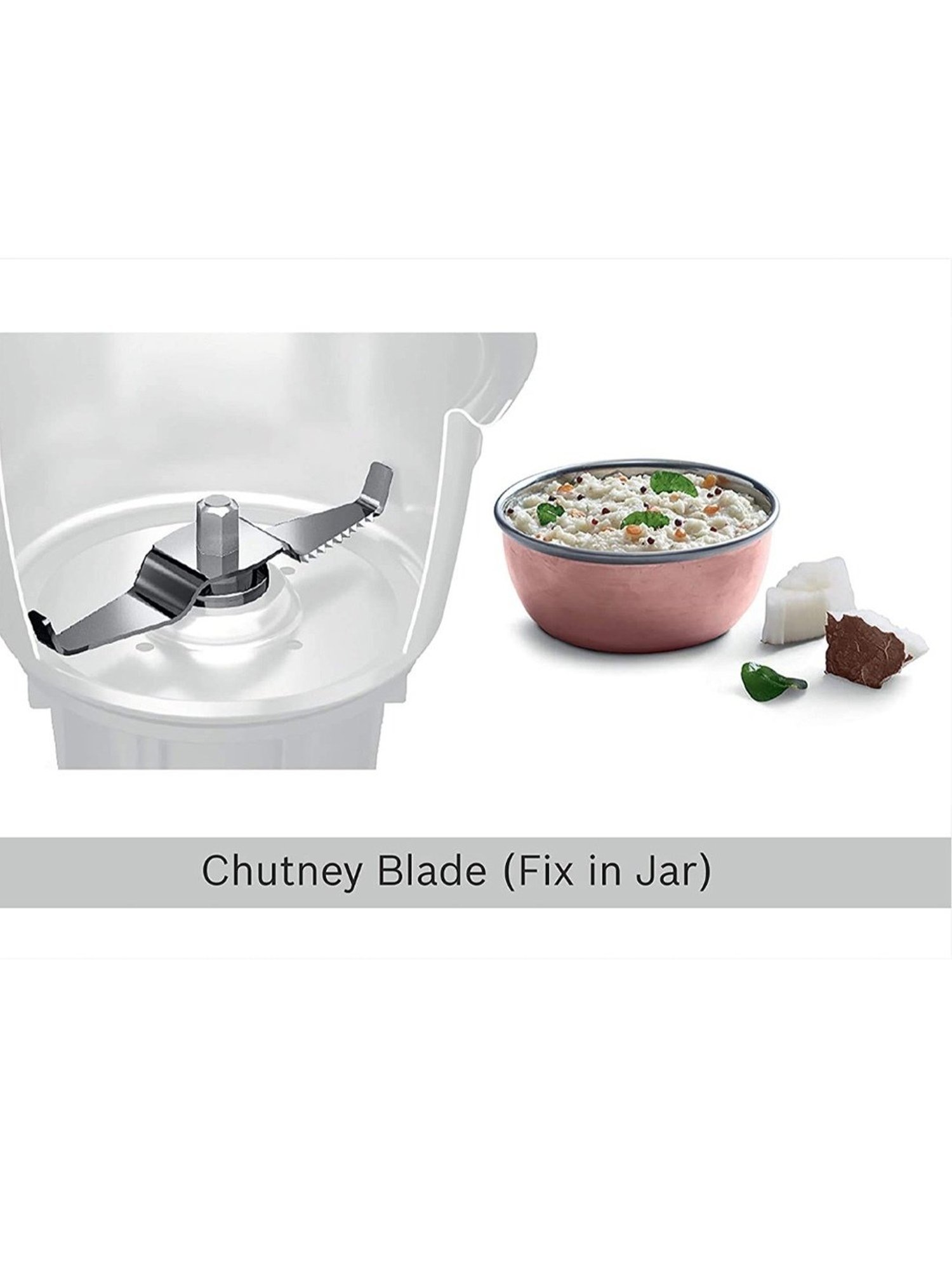 Bosch 750W TrueMixx Pro Mixer Grinder with Stone Pounding Technology & 3 Jars (Black)