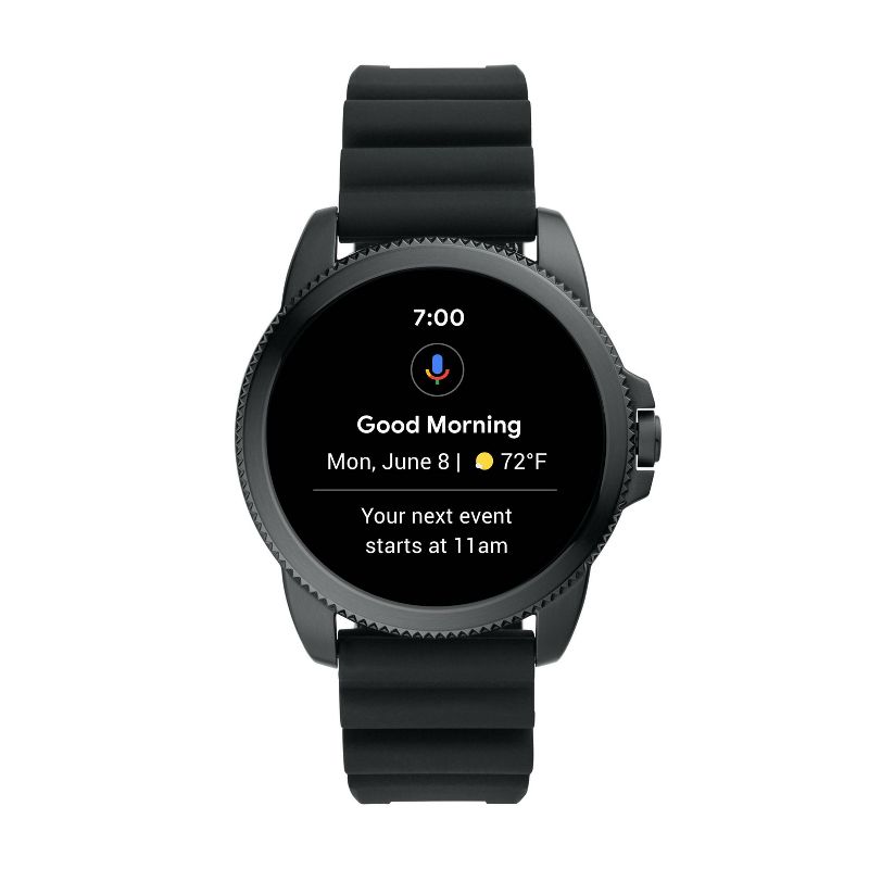 Fossil Gen 5E Smartwatch 44mm - Black with Black Silicone