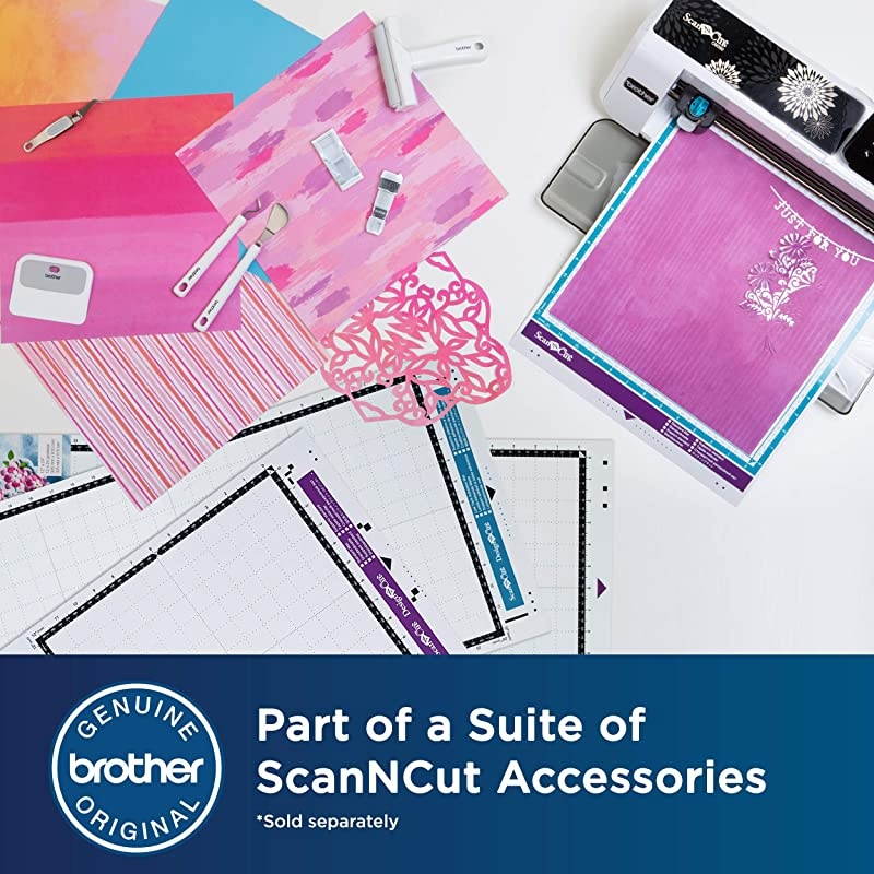 ScanNCut Mat CAMATS12 12quot x 12quot Scanning Mat NonTack to Convert Materials into Custom Designs