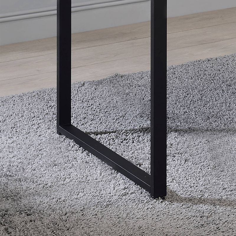 Eriboll Writing Desk with 1 Drawer and USB Plug Sand Black/Natural Tone - HOMES: Inside + Out