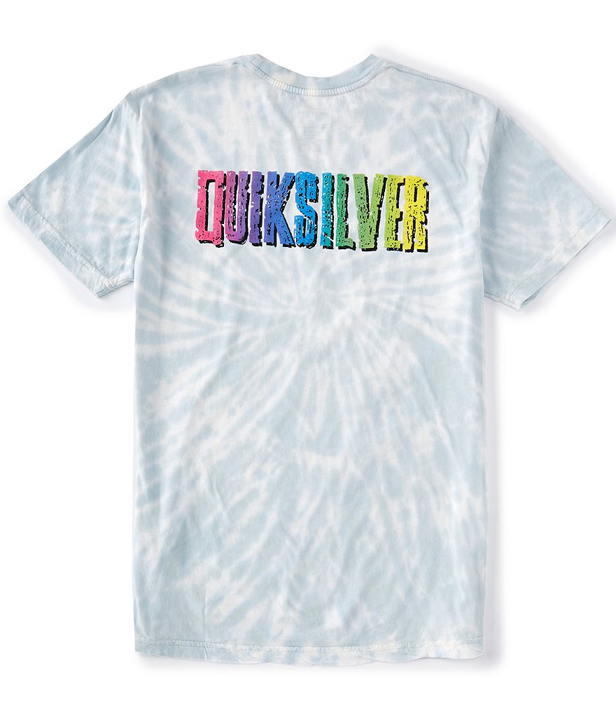 Quiksilver Rebel Road Short-Sleeve Tie-Dye Graphic T-Shirt