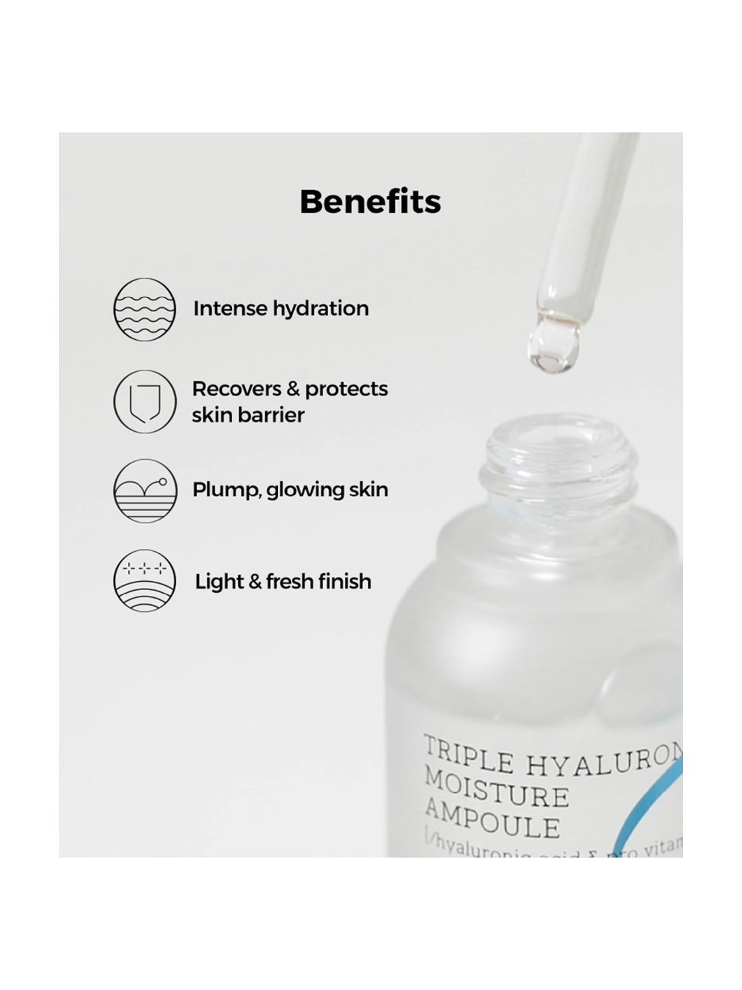 Cosrx Hydrium Triple Hyaluronic Moisture Ampoule  - 40 ml