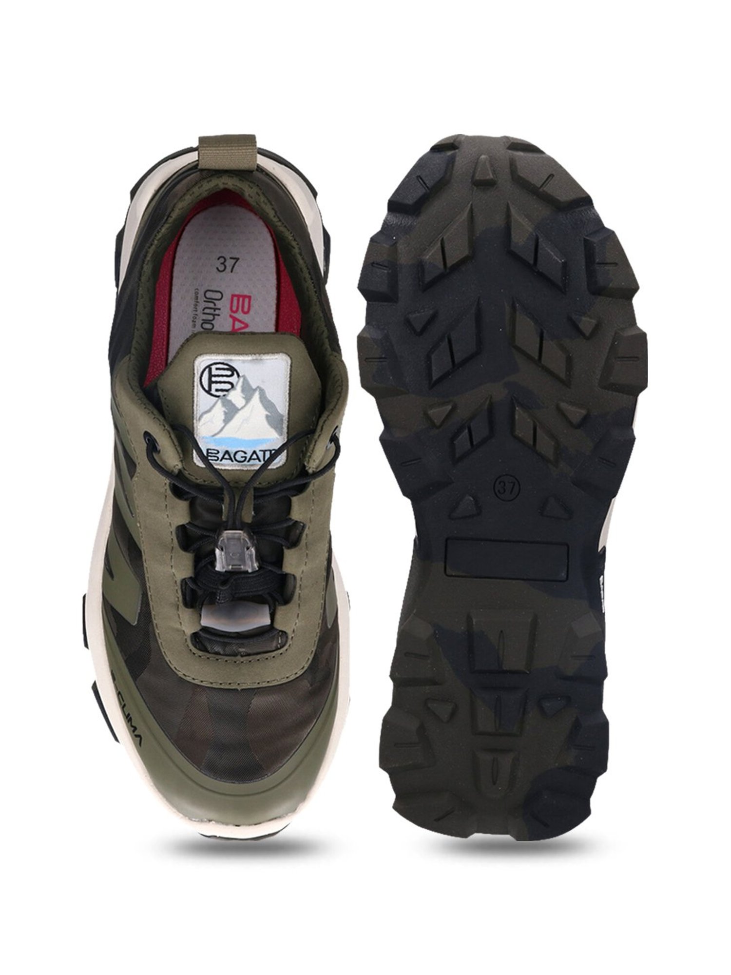 Bagatt Women's Nakota Green Sneakers