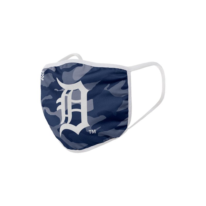 MLB Detroit Tigers Clutch Printed Face Cover Set - 2pk