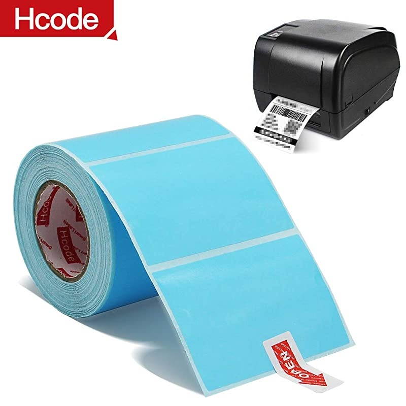 2x3 Inch Permanent Adhesive Direct Thermal LabelsWaterOilAlcohol Resistant MultiPurpose Labels Compatible with Direct Thermal Printer and Thermal Transfer Printer 400 Pcs Yellow