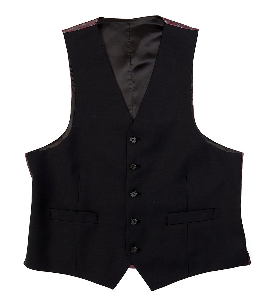 Perry Ellis Solid Suit Separates Vest