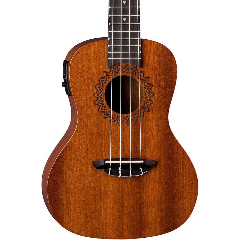 Luna Guitars Vintage Mahogany Concert Acoustic-Electric Ukulele Satin Natural