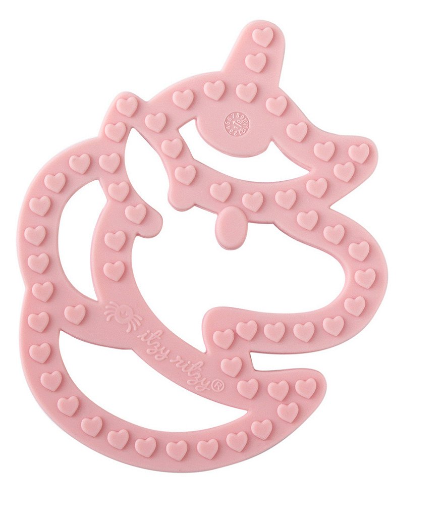 Itzy Ritzy Chew Crew Silicone Baby Teether - Unicorn