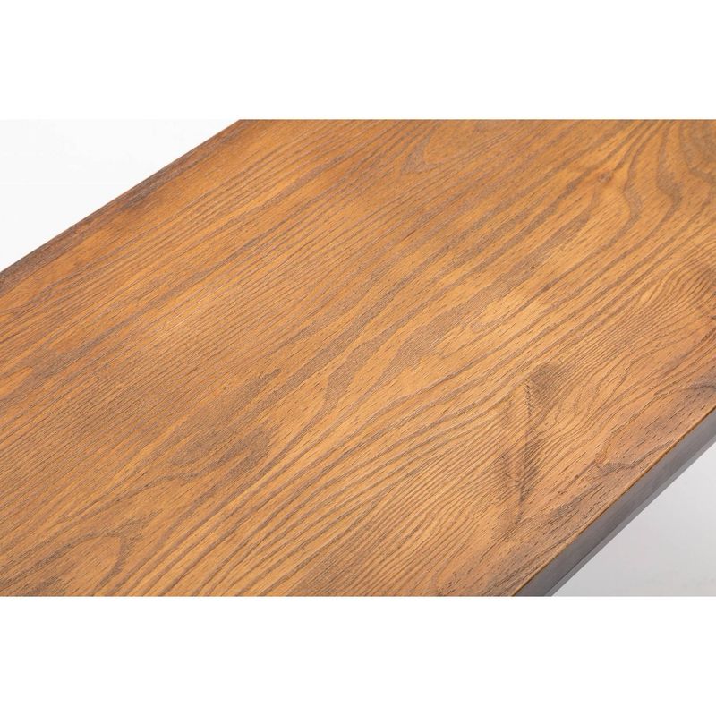 42" Americano Dining Bench Natural/Black - Boraam