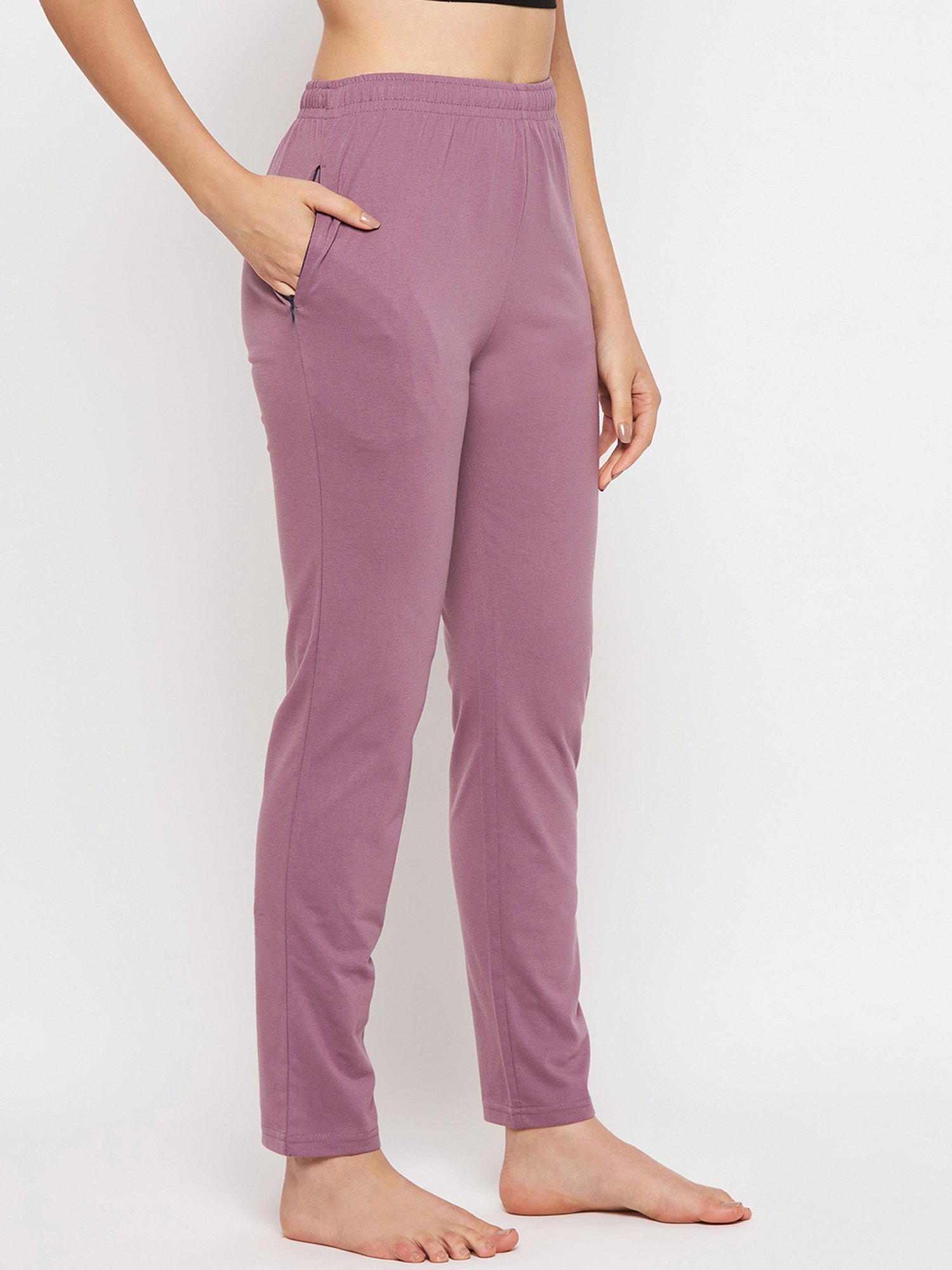 Okane Onion Pink Mid Rise Lounge Pants