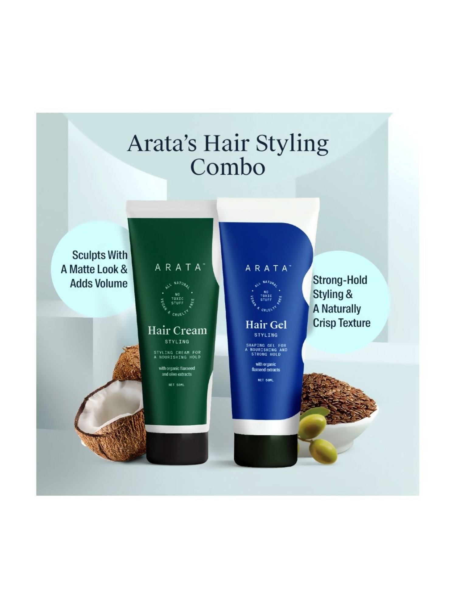 Arata Hair Styling Combo