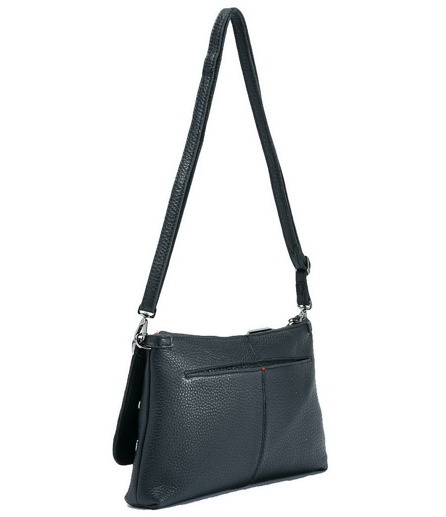 Hammitt Nathan Pebble Leather Double Pouch Crossbody Bag