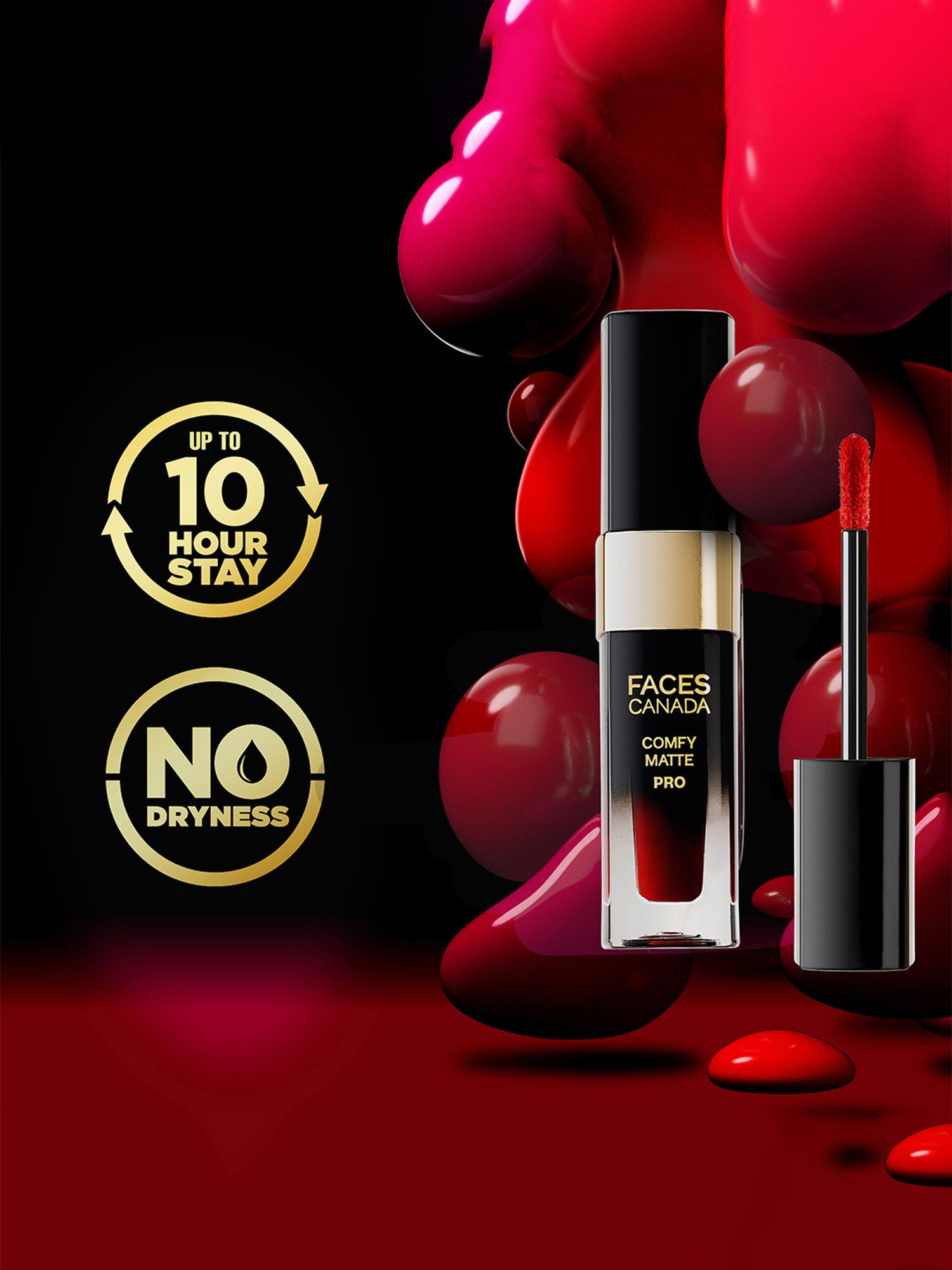 Faces Canada Comfy Matte Pro Lip Color Forever Nude 09 - 5.5 ml