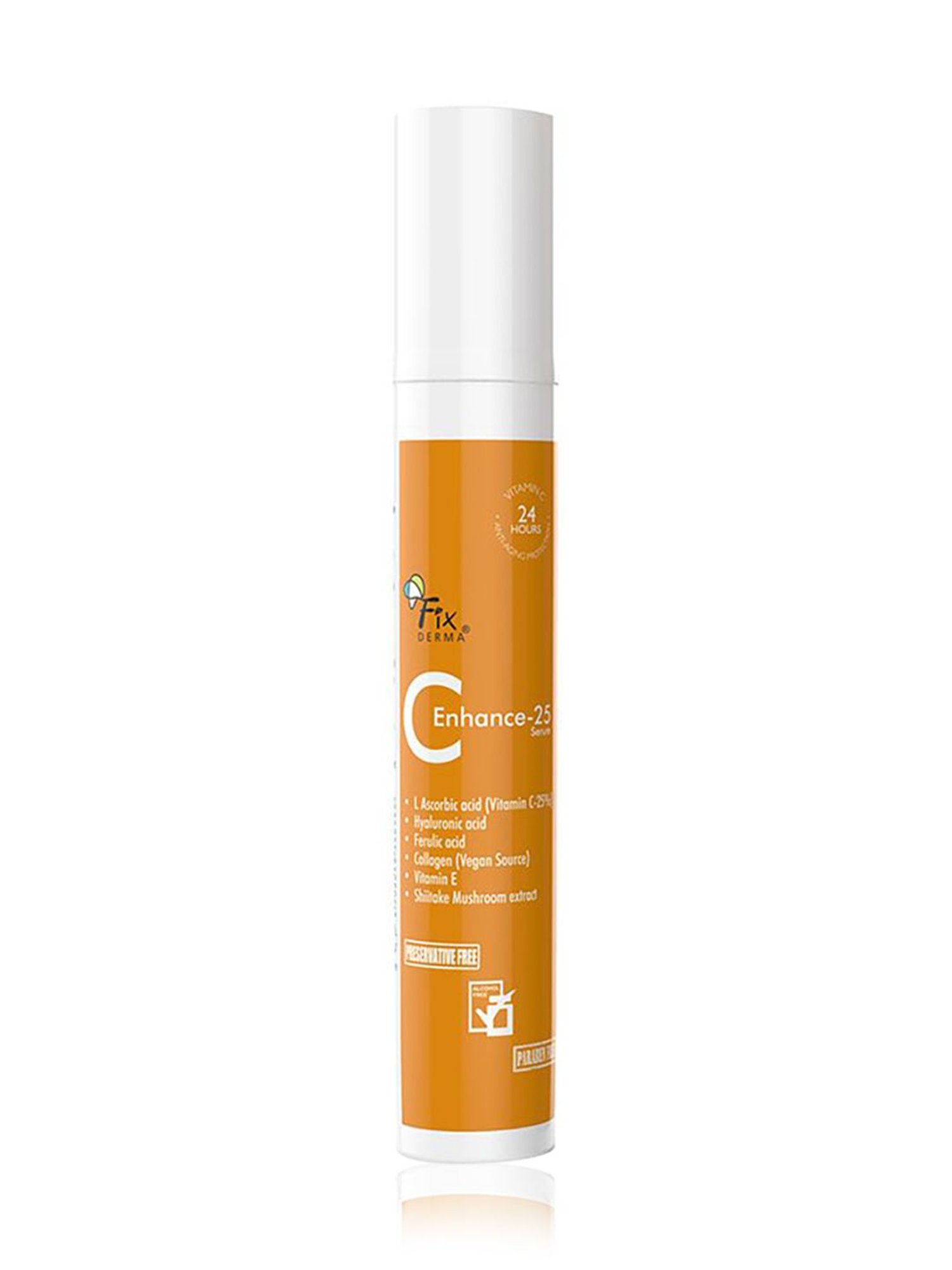Fixderma  C  Enhance-25 Serum 25% , Vitamin C Serum, Skin Lightening & Brightening Effect - 15 ml