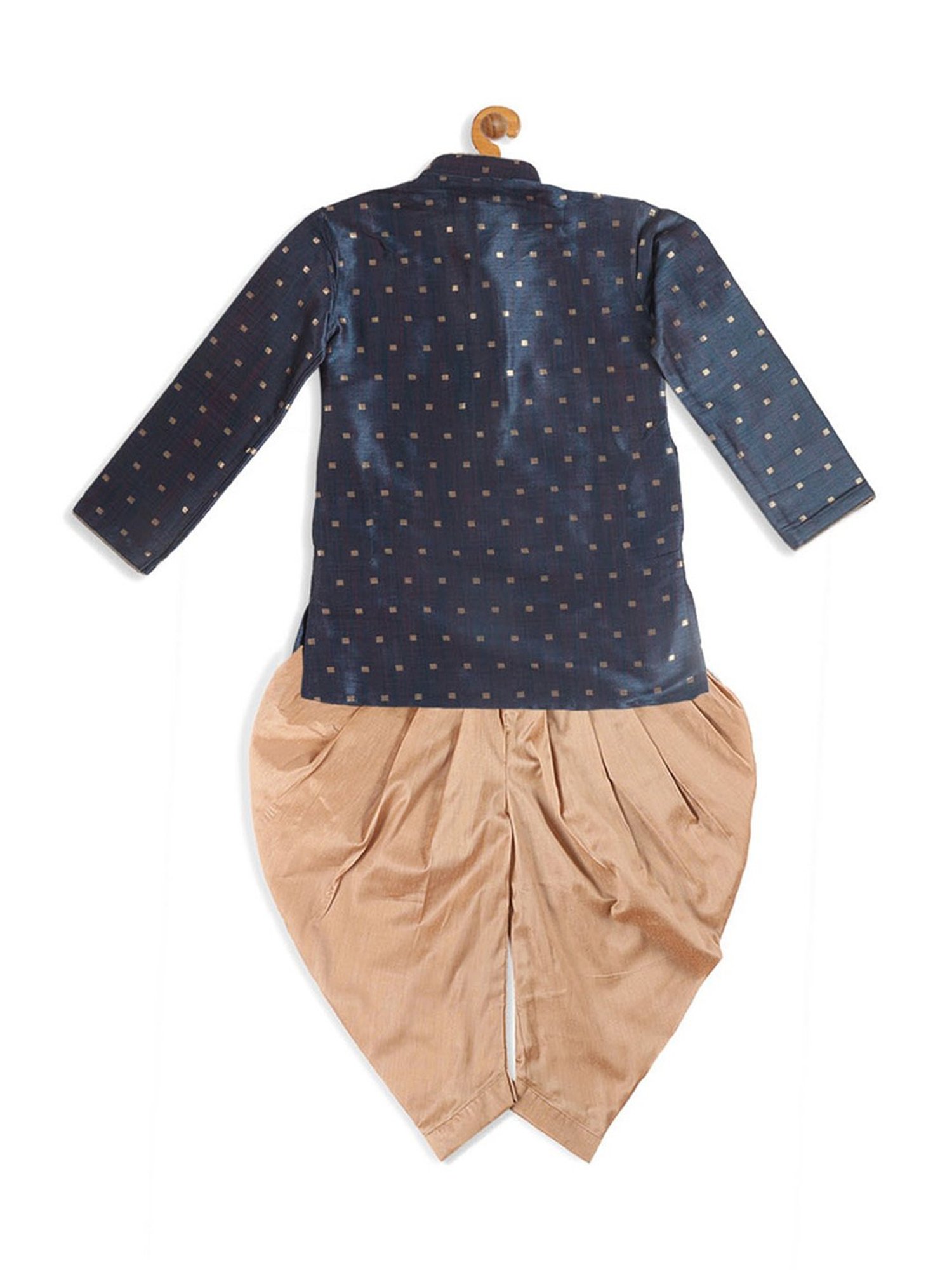 VASTRAMAY SISHU Persian Blue & Gold Printed Kurta Set