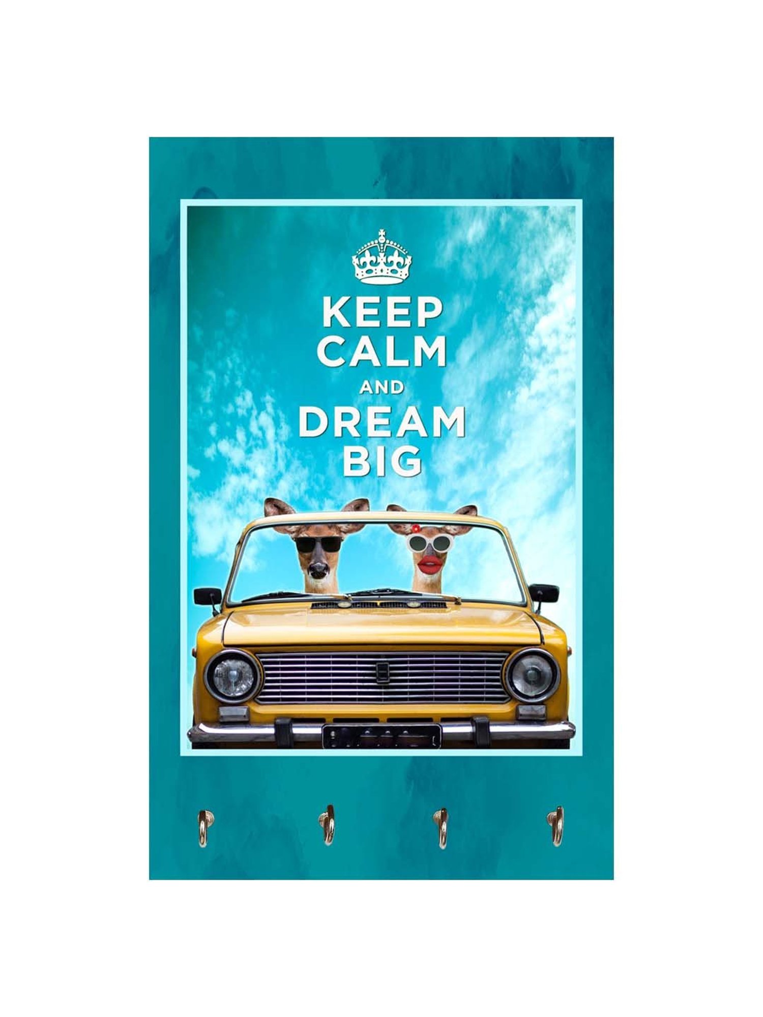 Art Street Black Mdf Jharokha Jali Square Hanging Ornaments Wall Art - Set of 4