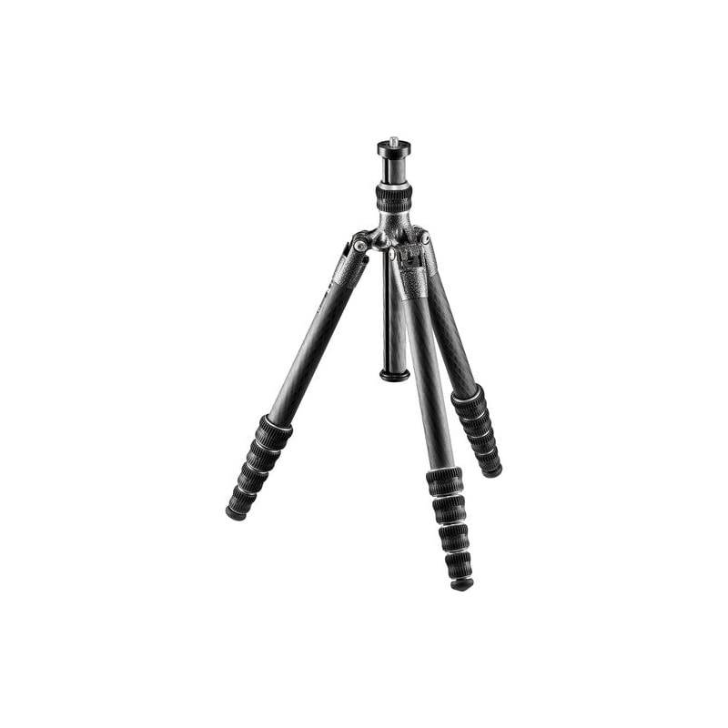 Lightweight Traveler Series 1 Carbon Fiber Tripod, Silver & Black (GT1555TUS)