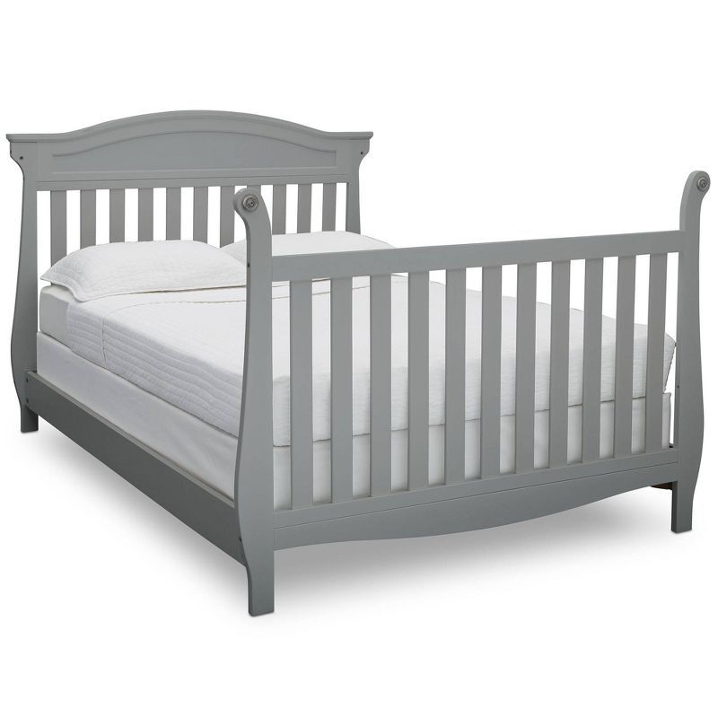 Simmons Kids' SlumberTime Full Size Crib Conversion Rails - Rowen - Gray