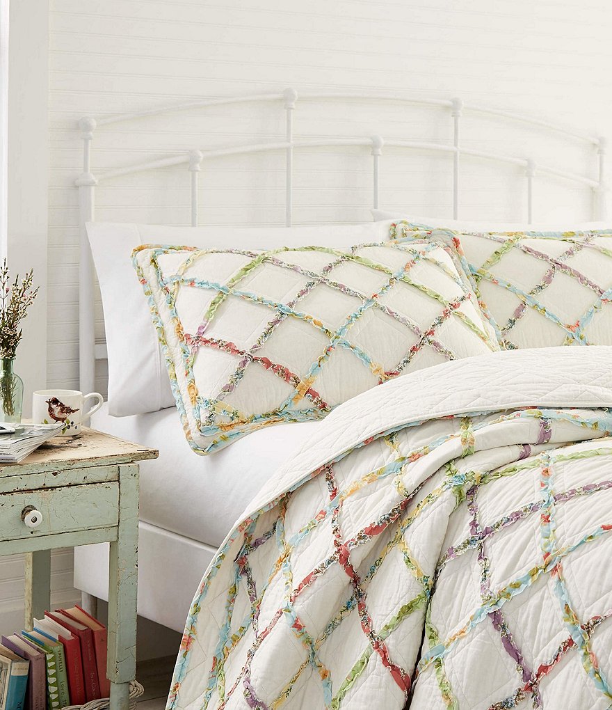 Laura Ashley Ruffled Garden Quilt