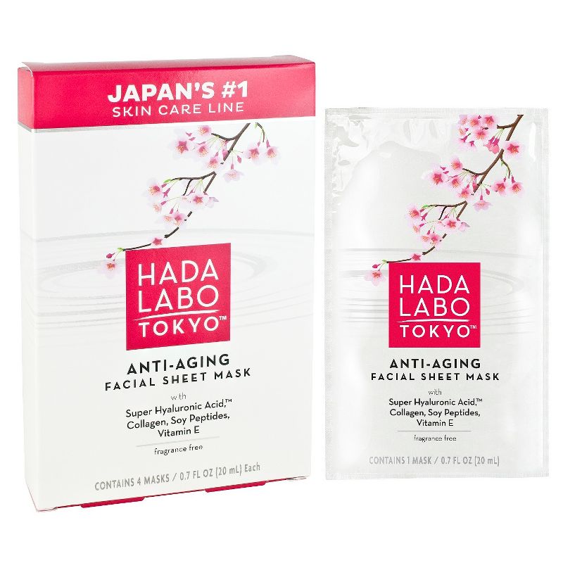 Hada Labo Tokyo Ultimate Anti-aging Facial Mask - 0.7oz