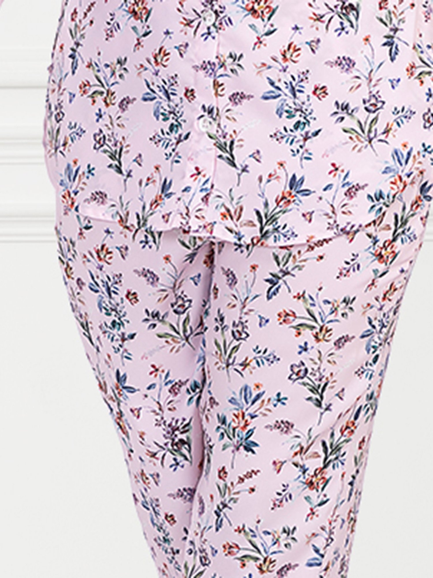 Nino Bambino Light Pink Printed Shirt With Pants