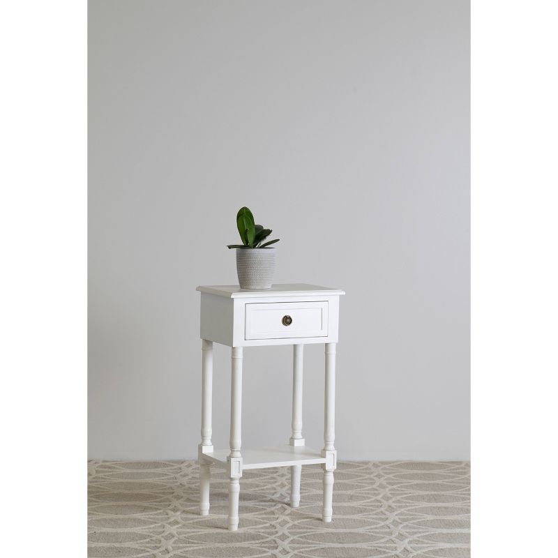 Lilith Side Table White - East At Main
