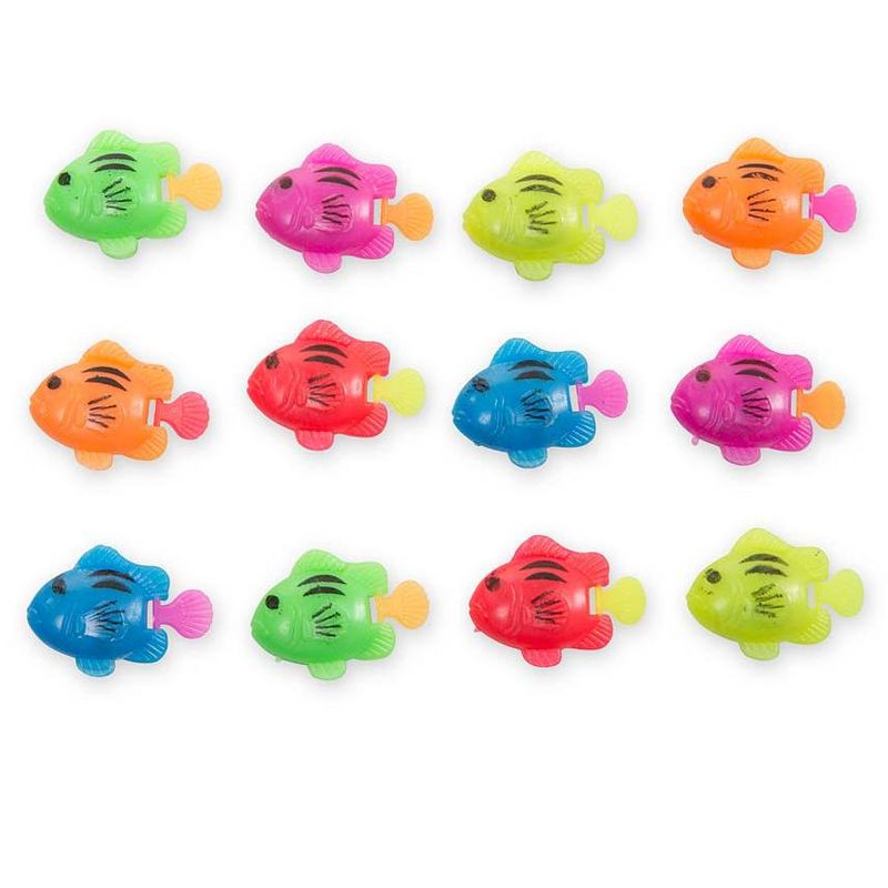 HearthSong - Small Rectangle AquaPod with Colorful Fish, Blue