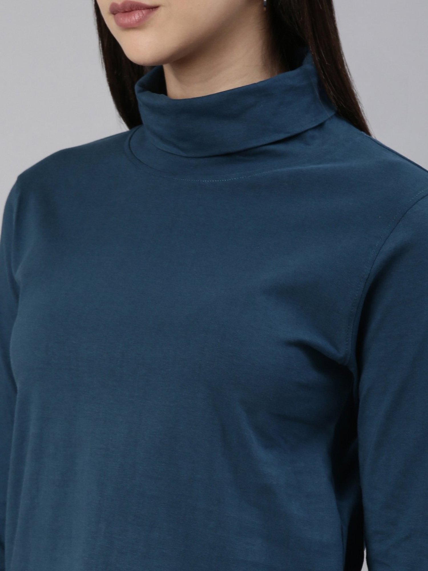 Kryptic Teal Cotton Regular Fit T-Shirt (Pack Of 2)