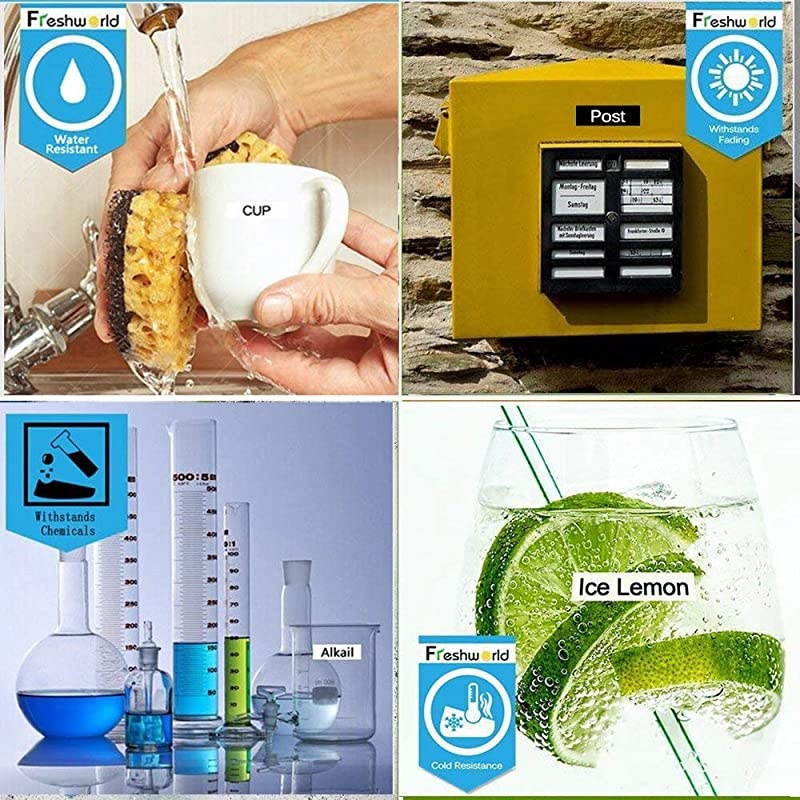 Compatible Label Tape Replacement for Brother P-Touch TZe-231(Black on White)TZe-335 TZ-335(White on Black)12mm 0.47Inch Laminated,for PT D210 H110 D600 1230PC 1280 Label Maker,26.2Ft,3Pack