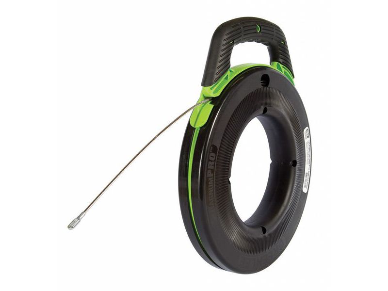 GREENLEE FTS438DL-150 Fish Tape,1/8 In x 150 ft,Steel