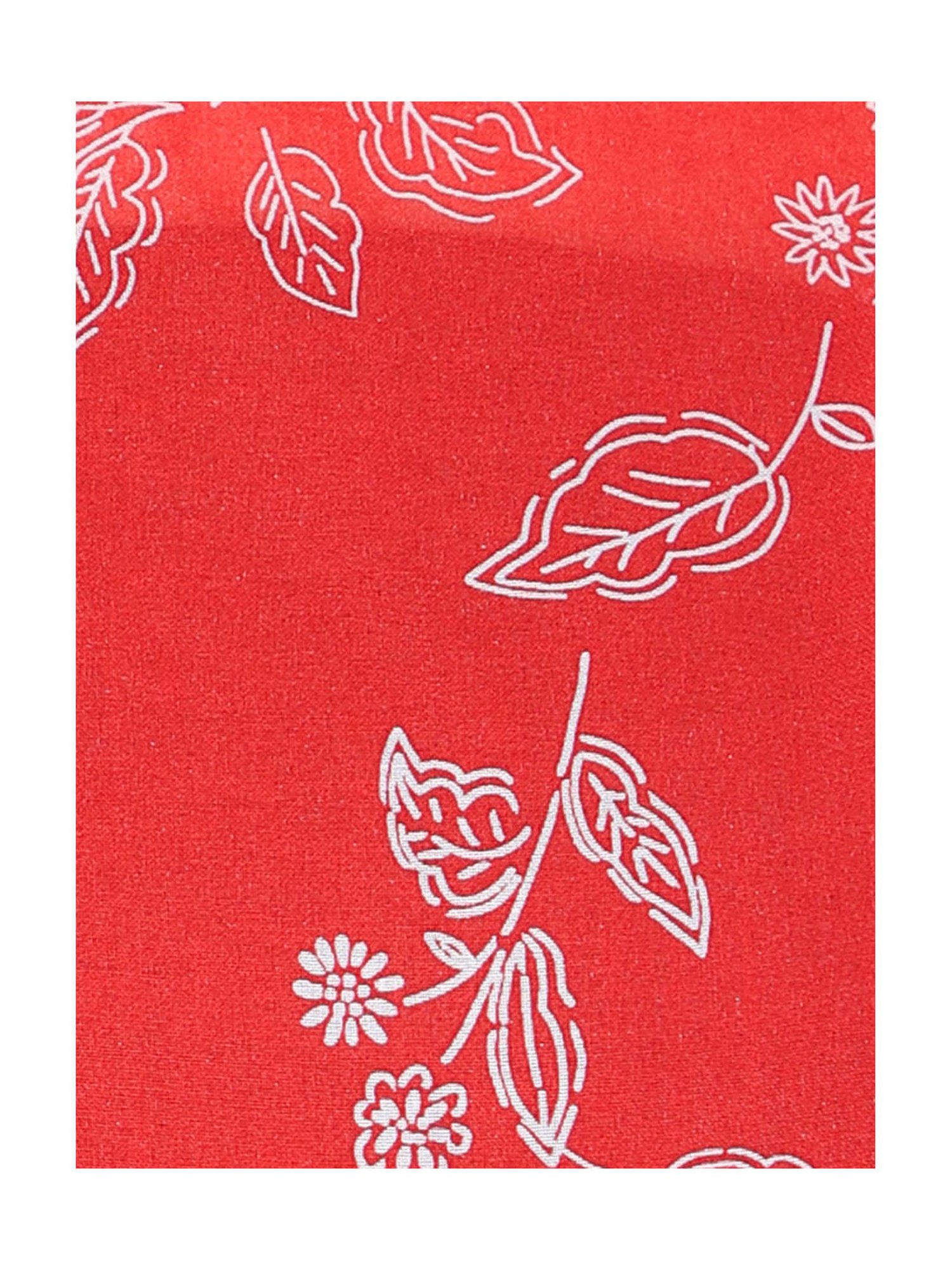 TeenTrums Girls Red Floral Print Top