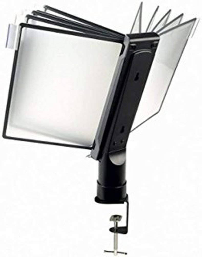 Aidata FDS010L Flex Arm Reference Organizer (Black) (27"H x 21"W x 16"D)