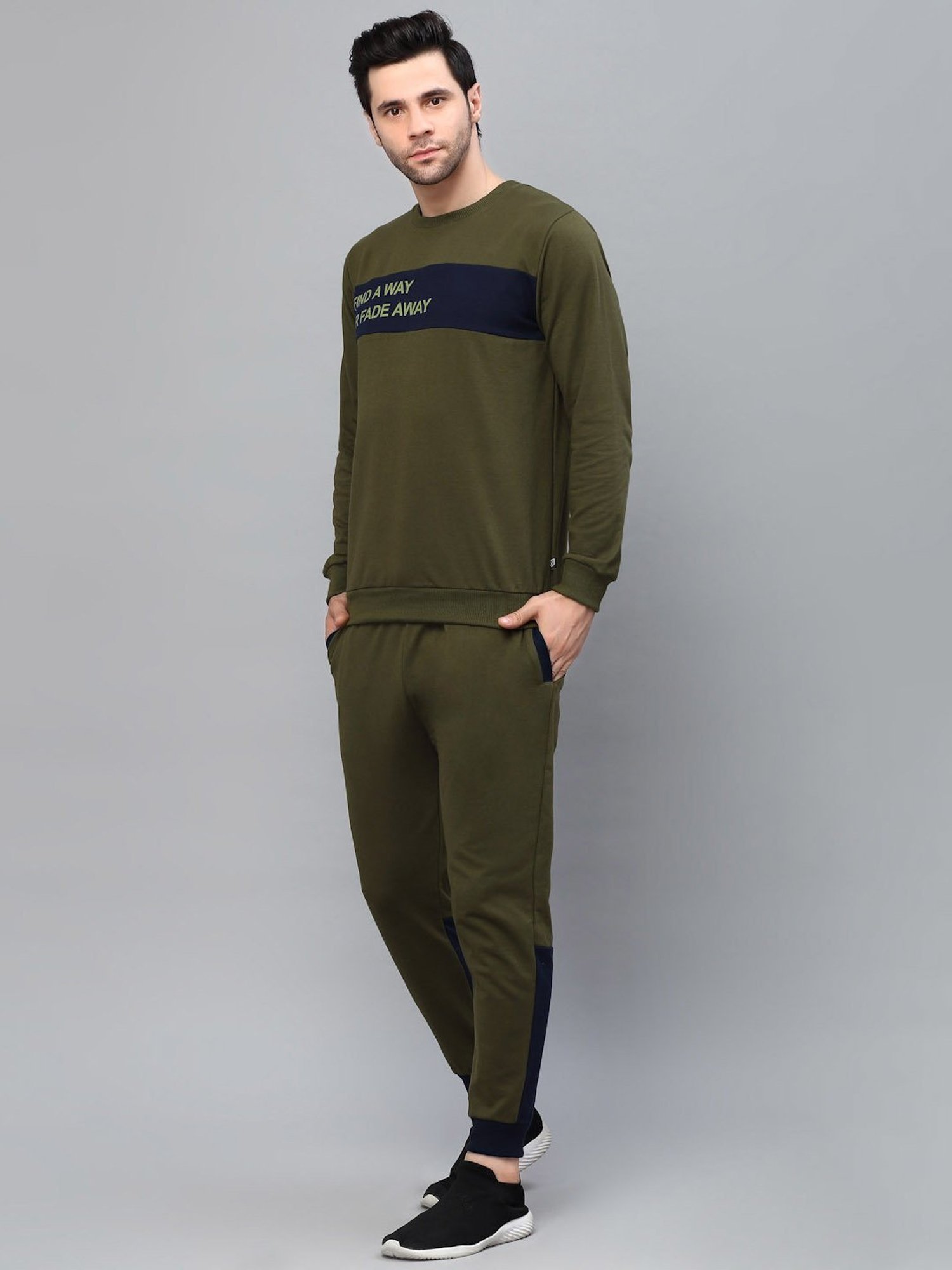 Rigo Green Regular Fit Tracksuit