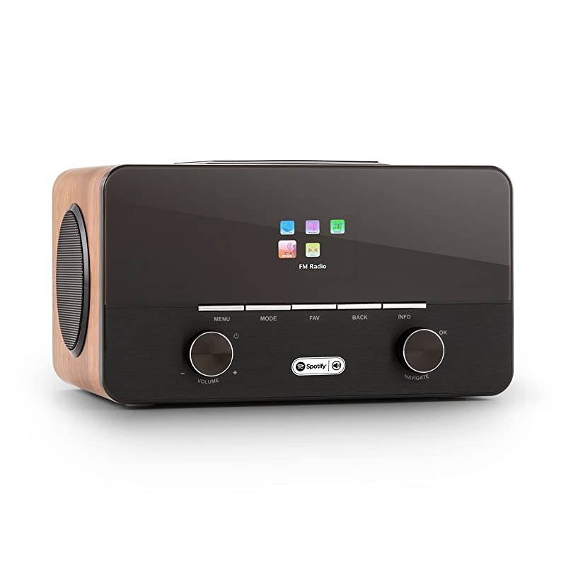 Connect 150 Black/Walnut, 2.1 Internet Radio, Wi-Fi Music Player, MP3 USB Port, AUX, Remote Control, Walnut