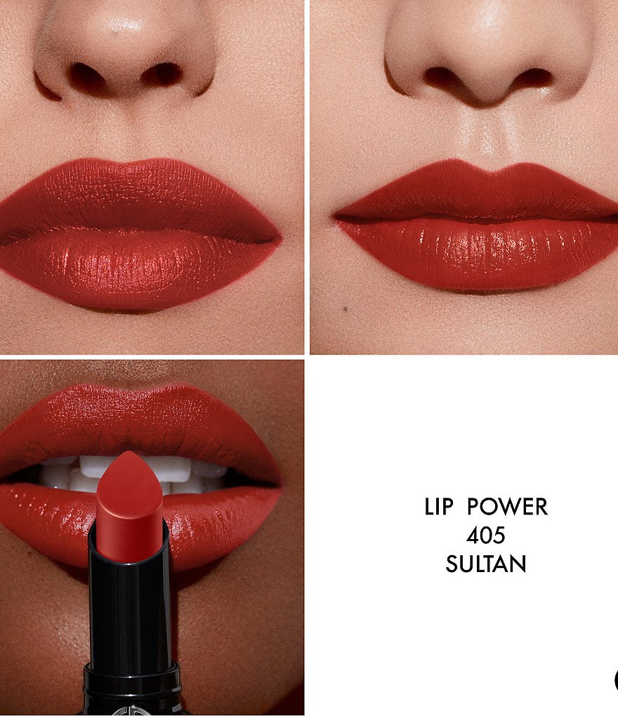 Giorgio Armani ARMANI beauty Lip Power Longwear Satin Lipstick