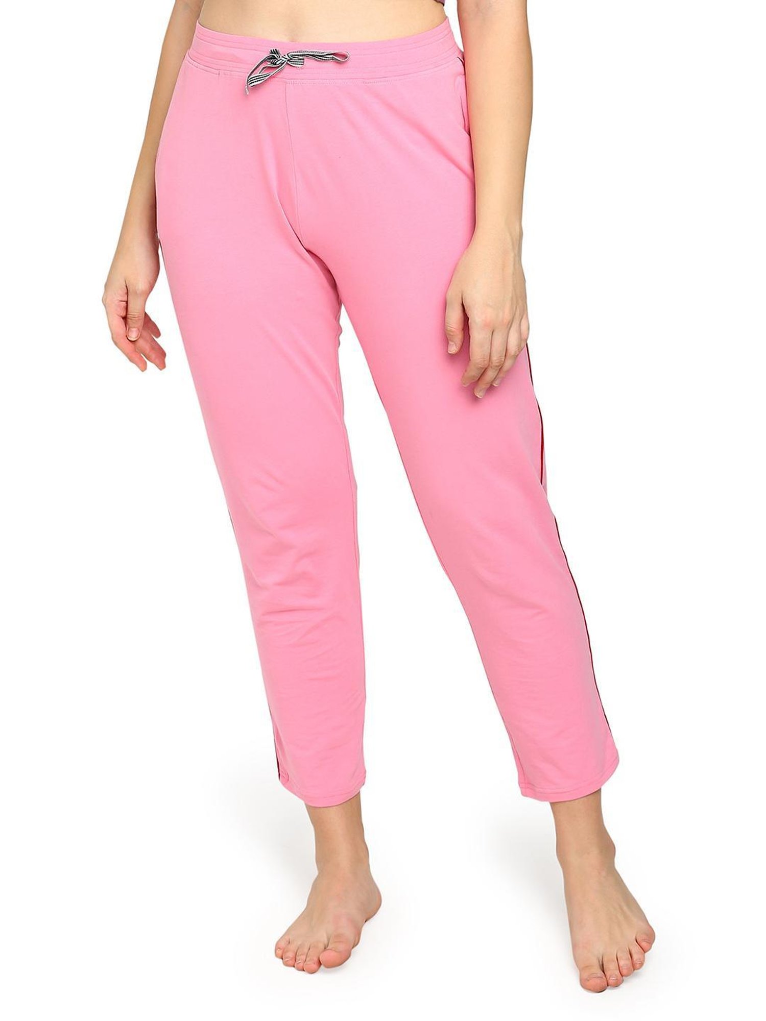 BLOSSOM Pink Cotton Lounge Pants
