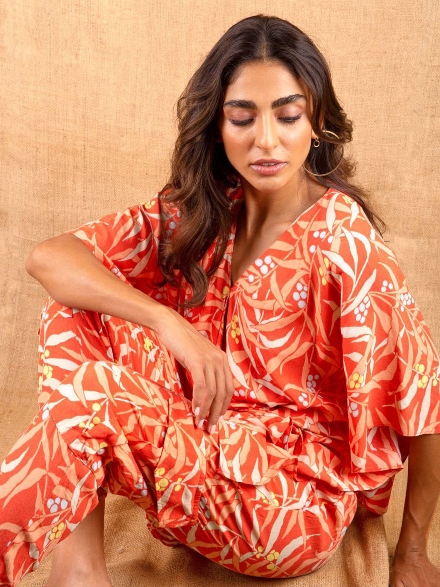 Dusk Attire Multicolor Genera Co-ord Set