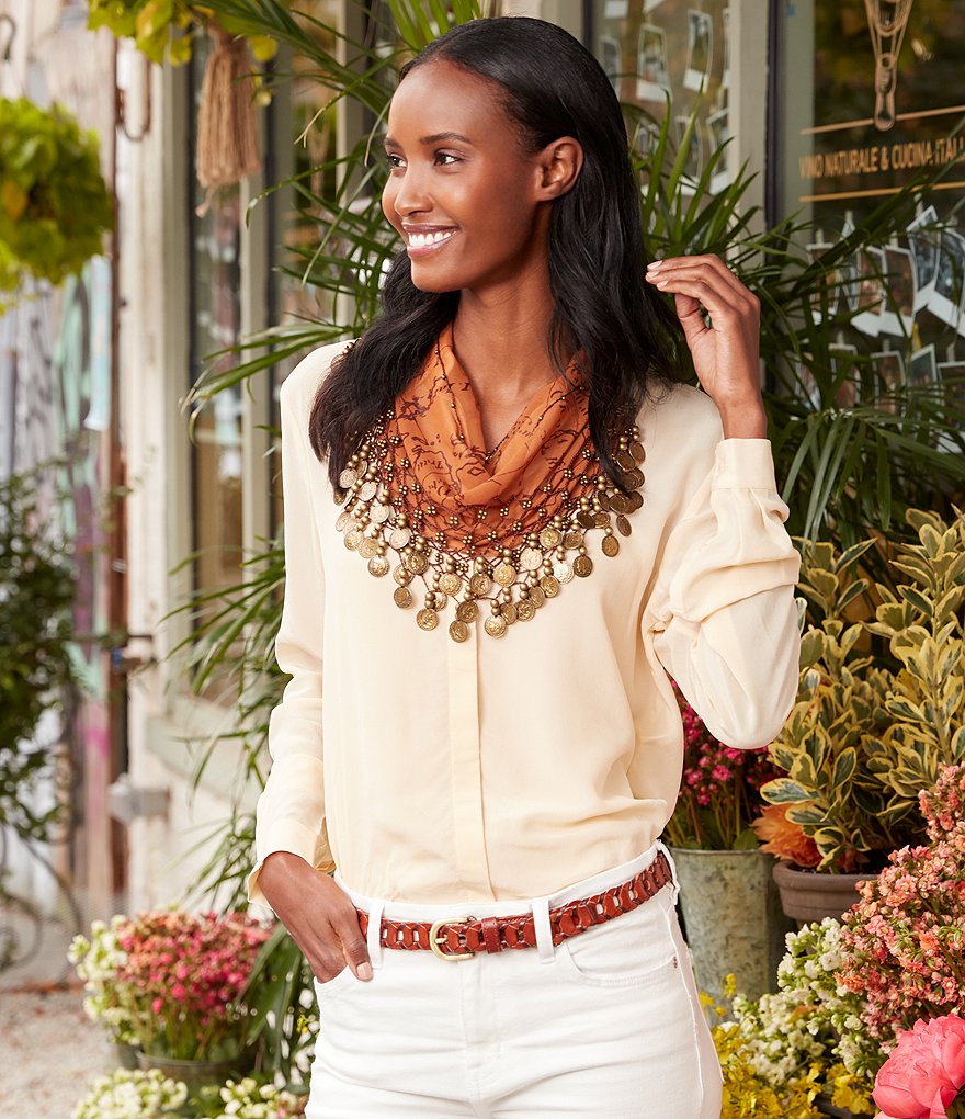 Patricia Nash Italian Coin Collection Scarf