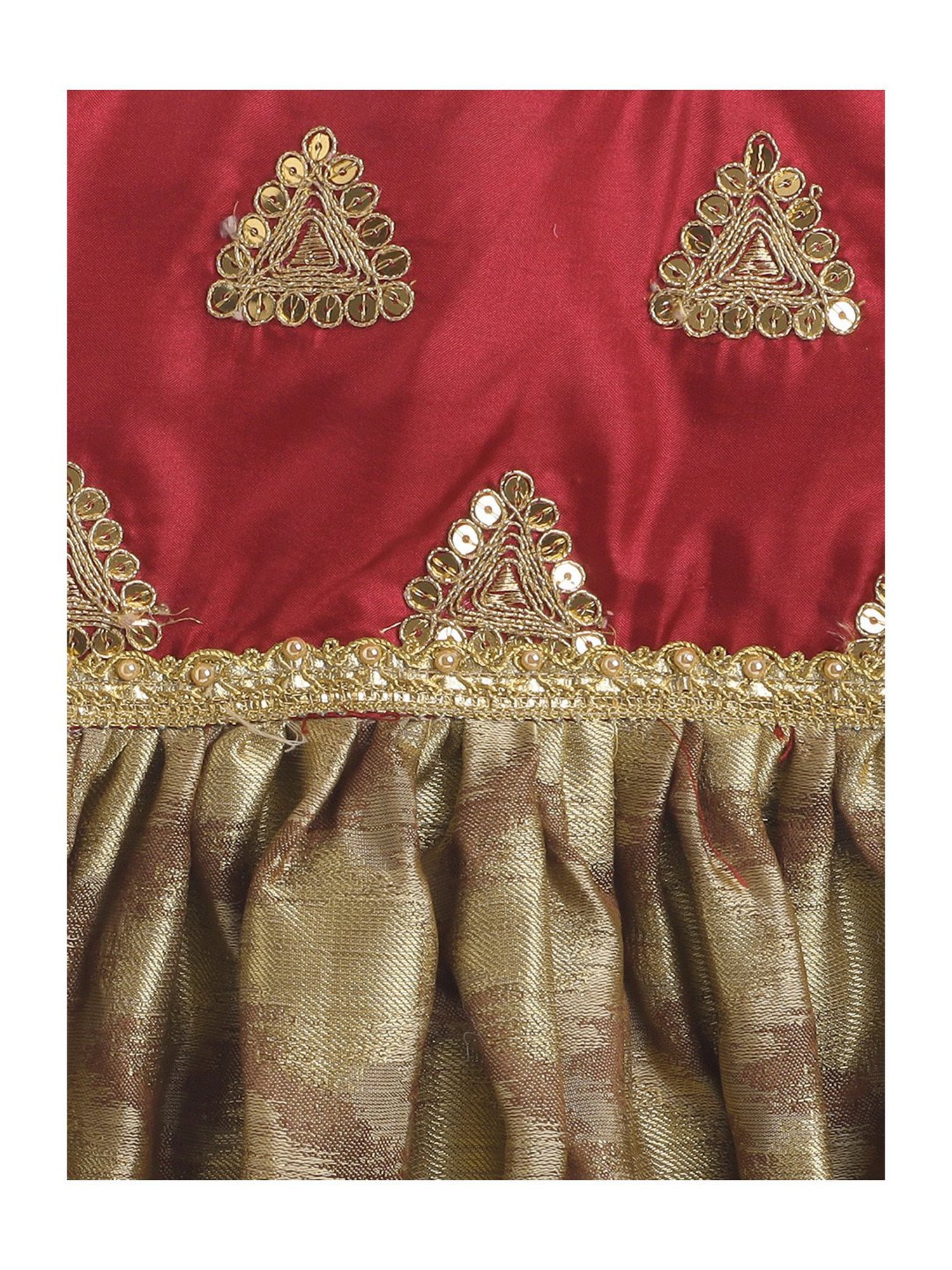 Pink Chick Kids Navy Solid Party Gowns