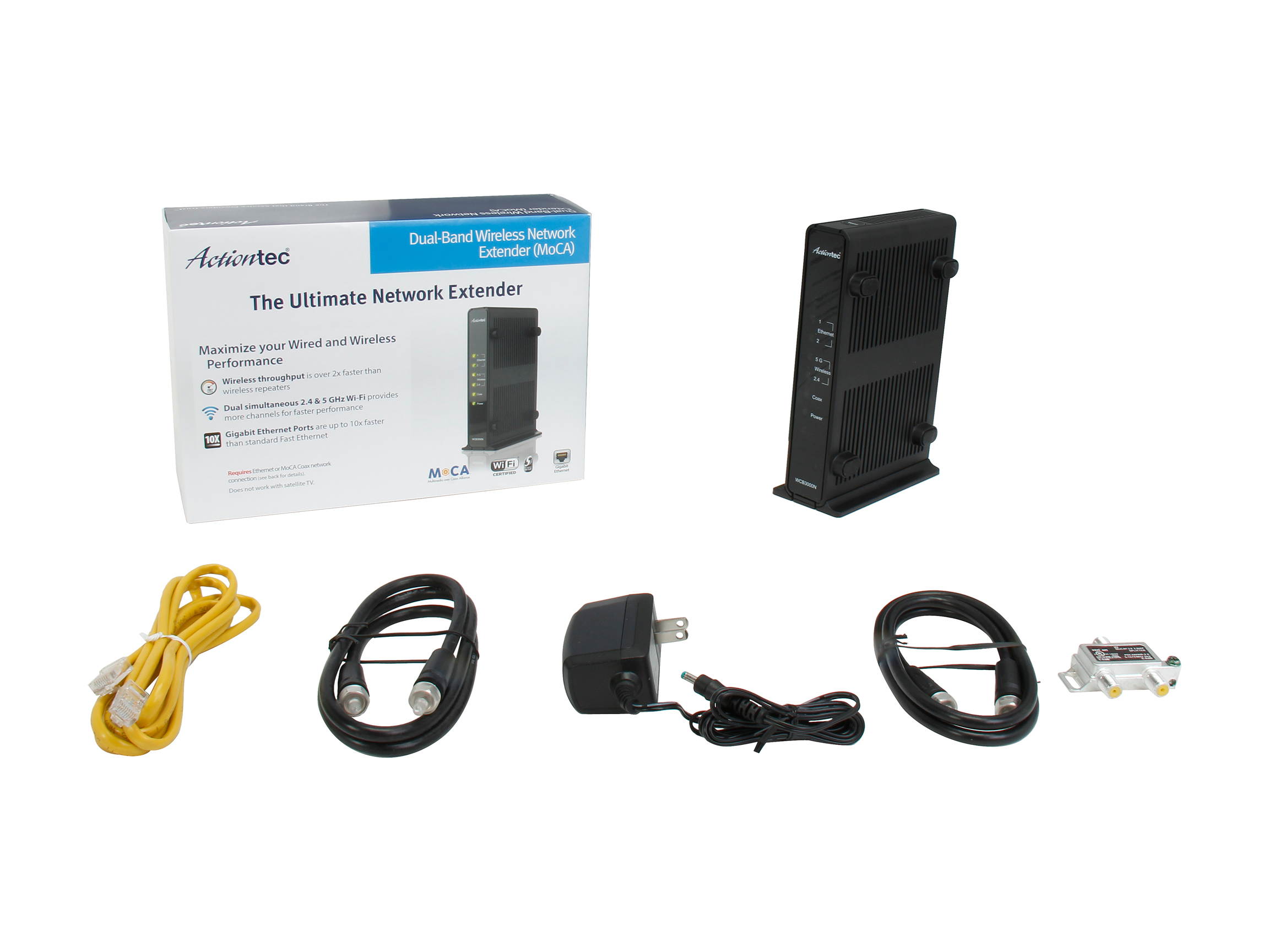 Actiontec WCB3000N01 Wireless Coax Network Adapter