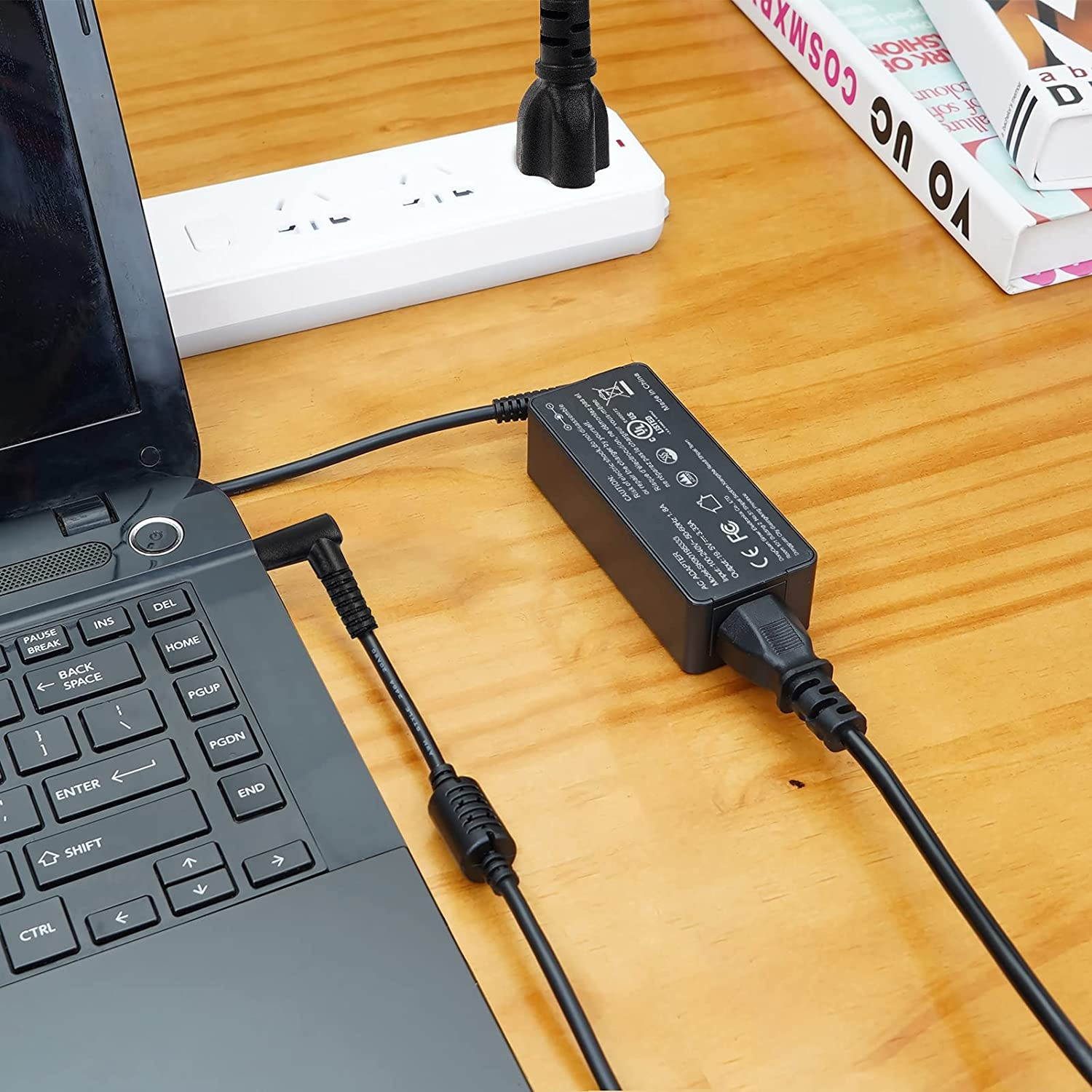 [UL Listed] 65W Replacement AC Power Adapter Charger for HP Chromebook 14 Series Notebook,HP Pavilion 15 17 Series Notebook Power Charger Cord