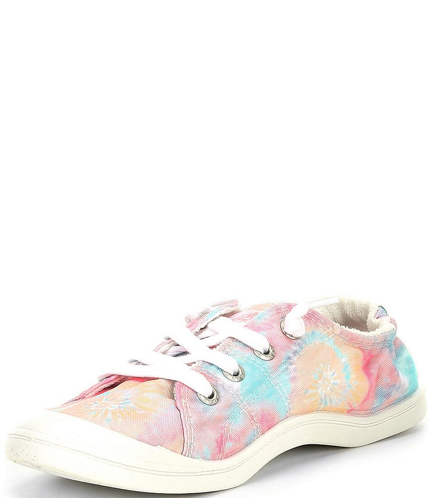Roxy Bayshore III Canvas Tie-Dye Slip-On Sneakers