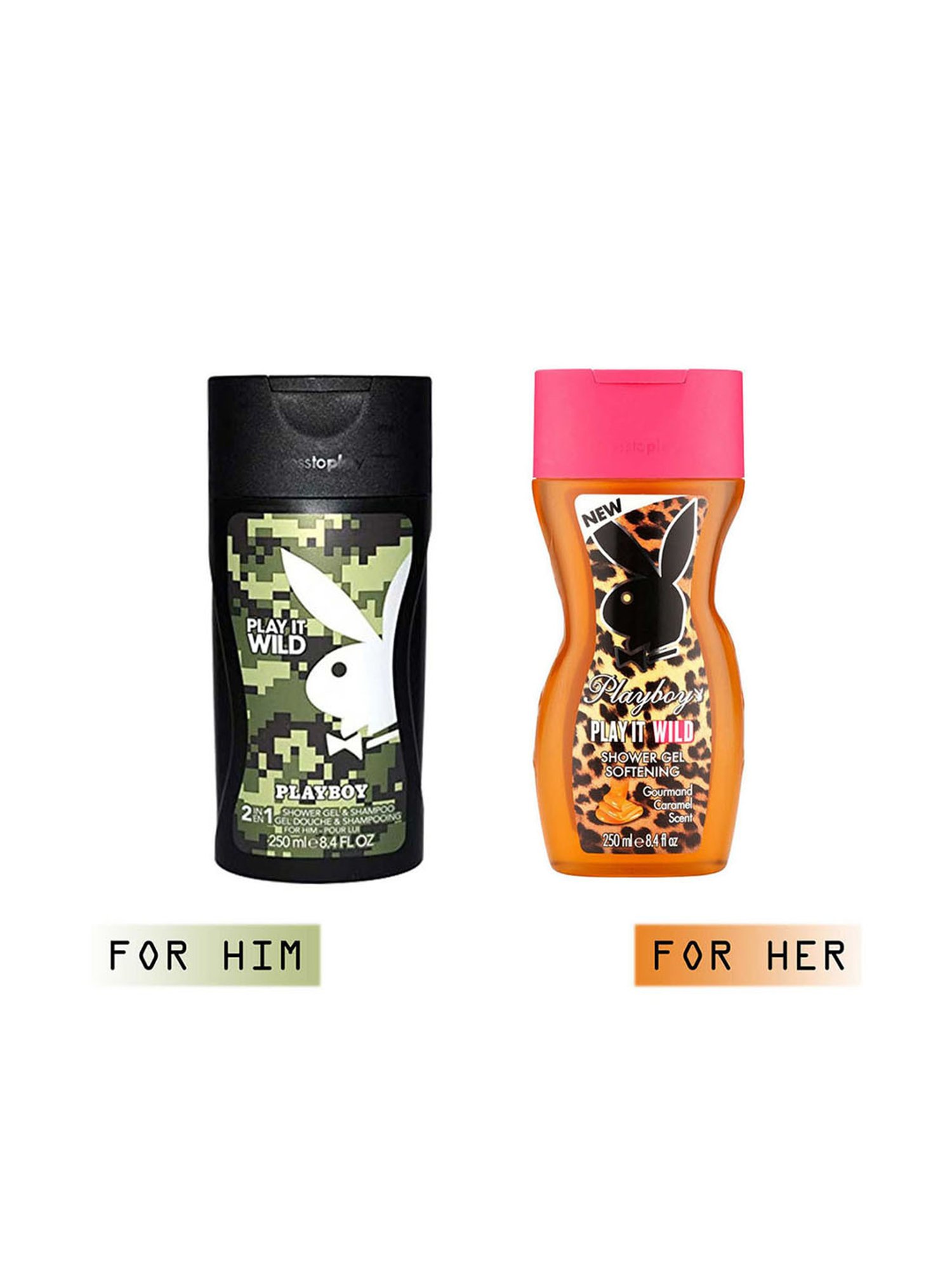 Playboy Play It Wild Shower Gel for Women - 250 ml