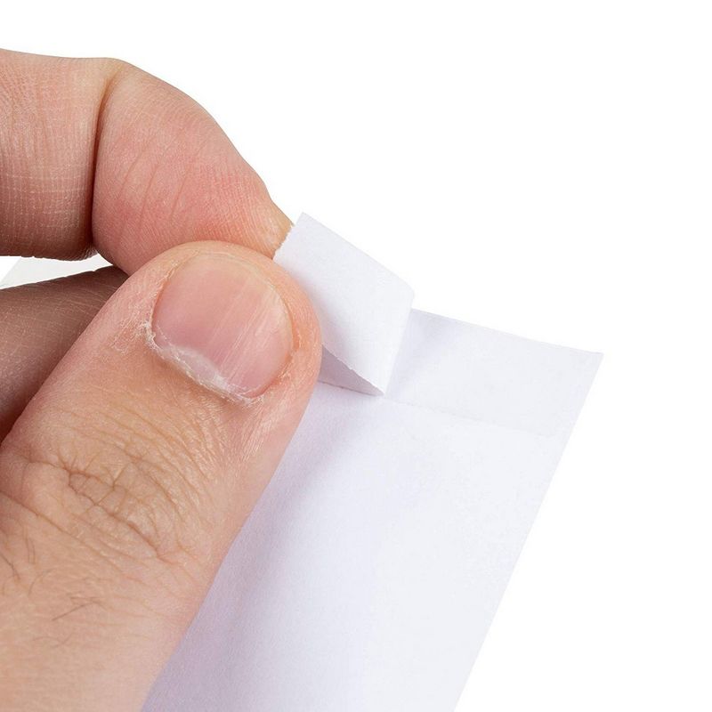 JAM Paper 8 5/8'' x 11 1/2'' 6pk Plastic 3 Hole Punch Binder Envelopes, Hook & Loop Closure, 1" Expansion - Multicolor