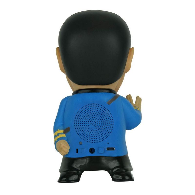 Fametek Star Trek Mr. Spock 6-Inch Mobile Wireless Bluetooth Speaker w/ 9 Quotes