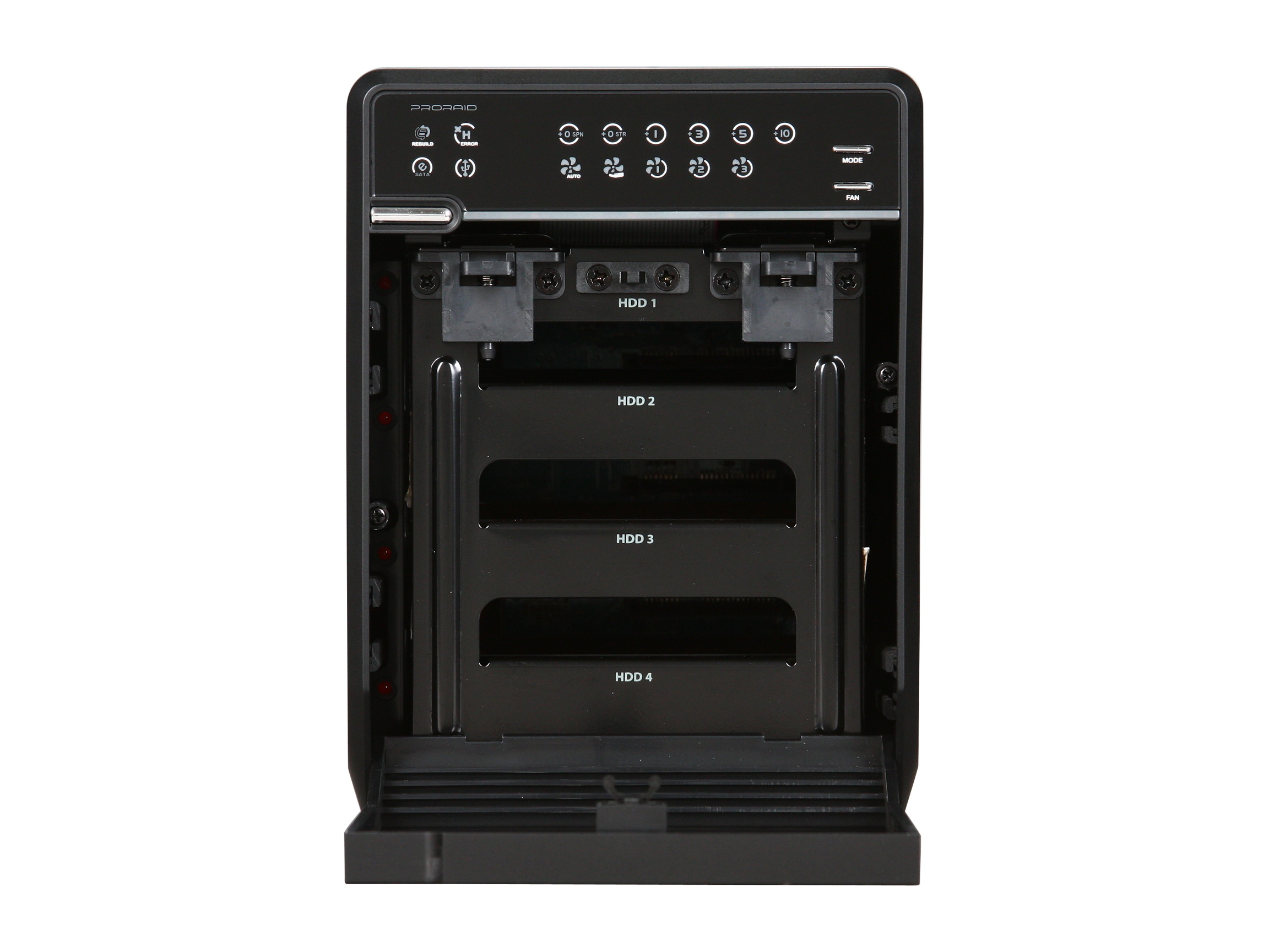 Mediasonic HFR2-SU3S2 PRORAID Box 4 Bay Raid 3.5" SATA Hard Drive Enclosure with USB 3.0 & eSATA